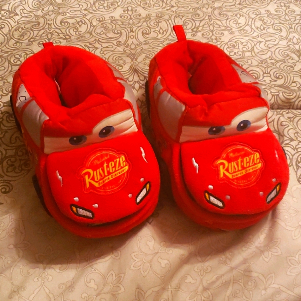 Cars Lightning McQueen Slippers
